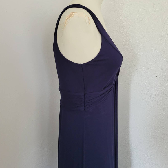 Boden V-neck Knotted Front Sleeveless Maxi Dress - Picture 4 of 9